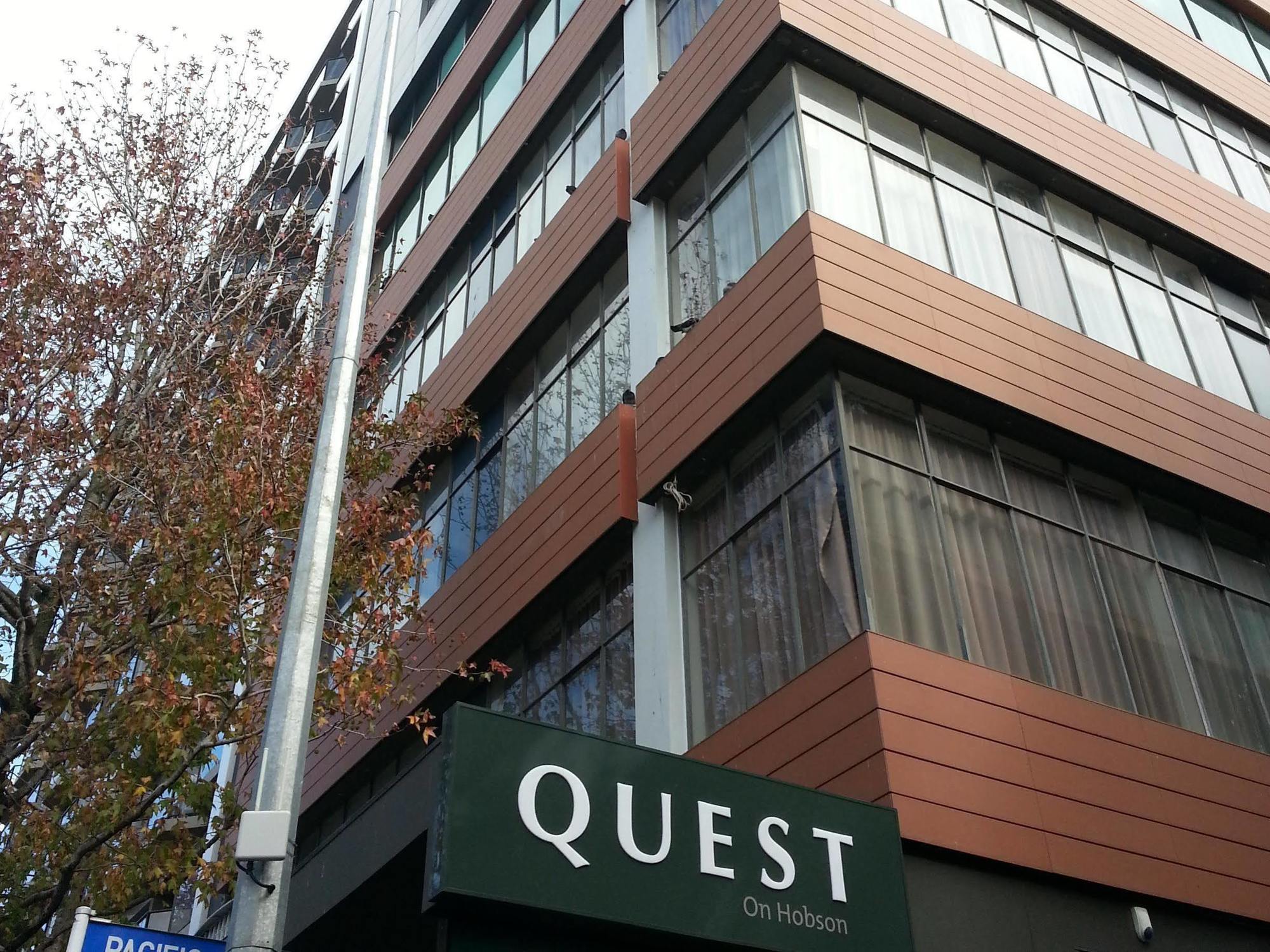 Quest On Hobson Serviced Apartments Auckland Exteriér fotografie